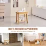 Bamboo Shower Bench 48.5 x 28.7 x 46.5 cm Shower Stool Chair for Bathroom