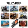 12V Heavy Duty Air Compressor with 6L Tank Kit, 6.35 CFM Portable Tire Inflator, 150PSI Offroad Air Compressor with Digital Pres