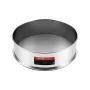 Flour Sieve Fine Mesh, 80 Mesh Flour Sifter, 304 Stainless Steel Fine Mesh Sifter Food-grade, Dia. 12.6" Fine Mesh Strainers for