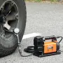 12V Heavy Duty Air Compressor - with Digital Pressure Gauge Tire Inflator Kit, 7.06 CFM Portable Tire Inflator, 150PSI Offroad A