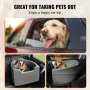 Dog Booster Car Seat Pet Car Seat til lille medium hund op til