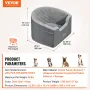 Dog Booster Car Seat Pet Car Seat til lille medium hund op til