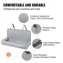 Dog Car Seat, Waterproof Dog Booster Seat for Car, Pet Car Seat with Clip-On Safety Leash, PP Cotton Filling, Dog Car Bed for Me