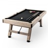 Billiards bord, 7 ft poolbord, juster benene stabile billardbord, poolbordssæt inkluderer kugler, signaler, kridt og børste,
