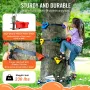 Ninja Tree Climbing Kit 12 Træklatring holder 6 ratchet