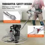 Power walk-bag Cement Trowel 38â €  6 hk gasdrevet med float