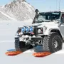 10 TON Traction Boards with PP Material, Recovery Boards for Off-road Vehicles/Cars/Pickups/SUVs/RVs, Pair Tire Traction Mats on