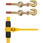 Chain Binder Ratchet Load Binder 6.4mm-7.9mm 1179.3 kg for Tie Down 2 Pack