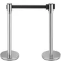 Crowd Control Stanchion, Sæt med 2 stykker Stanchion Set