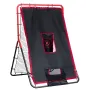 Baseball og softball rebounder net 3x4,5 ft 2-i-1 switch hitter