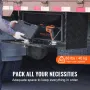 Underbody Truck Box, 36" x 17" x 18" Pickup Storage Box, Heavy Duty Aluminum Diamond Plate Tool Box with Lock and Keys, Waterpro
