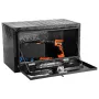 Underbody Truck Box, 36" x 17" x 18" Pickup Storage Box, Heavy Duty Aluminum Diamond Plate Tool Box with Lock and Keys, Waterpro