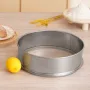 Flour Sieve Fine Mesh, 12 Mesh Flour Sifter, 304 Stainless Steel Fine Mesh Sifter Food-grade, Dia. 12.6" Fine Mesh Strainers for