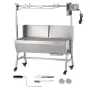 Roaster Spit Rotisserie BBQ Grill Pig Lamb Chicken Roaster 42W 61.2 kg