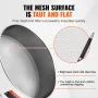 Flour Sieve Fine Mesh, 150 Mesh Flour Sifter, 304 Stainless Steel Fine Mesh Sifter Food-grade, 12.6" Fine Mesh Strainers for Bak