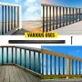 Deck Balusters, 101 Pack Metal Deck Spindles, 26 "X0.75" Trappe