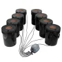 DWC Hydroponics Grow System, Hydroponic Growing System, Deep Water Culture 5-Gallon 8 Buckets, DWC System with Air Pump, Air Sto