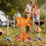 46 "Elektrisk BBQ Rotisserie Grill Kit Rustfrit stål Grill 90