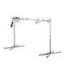46 "Elektrisk BBQ Rotisserie Grill Kit Rustfrit stål Grill 90
