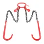 3/8 "X 3 'G80 TOW-kæde J Hook V-Chain Bridle Grab Hook Wrecker