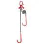 3/8 "X 3 'G80 TOW-kæde J Hook V-Chain Bridle Grab Hook Wrecker