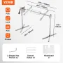 46 "Elektrisk BBQ Rotisserie Grill Kit Rustfrit stål Grill 132