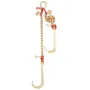 3/8 "x2 'G80 TOW-kæde J Hook V-Chain Bridle Grab & T Hook