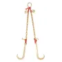 3/8 "x2 'G80 TOW-kæde J Hook V-Chain Bridle Grab & T Hook