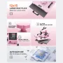 Heat Press Machine 30.5x38.1 cm 8 in 1 with 850.5 g Tumbler Press T-Shirts Pink