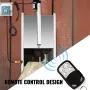 Automatic chicken door opening kit 12.6x11.8 inch automatic duck cage door opening infrared detection duck goose door opening to