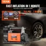 Heavy Duty Air Compressor 7.06CFM 150psi bærbar dækinflatør