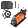 12V Portable Tire Inflator, 7.06CFM Heavy Duty Air Compressor, 150PSI Offroad Air Pump with Adapters for Car SUV RV Truck - Incl