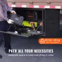 Underbody Truck Box, 36" x 24" x 24" Pickup Storage Box, Heavy Duty Aluminum Diamond Plate Tool Box with Lock and Keys, Waterpro