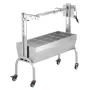 Roaster Spit Rotisserie BBQ Grill Pig Lamb Chicken Roaster 52W