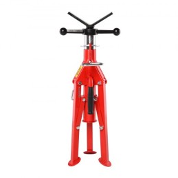 V Head Pipe Stand, 2500 lbs Load Capacity Pipe Jack Stands, Adjustable Height 20"-37", Portable Folding Pipe Stands for