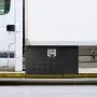 Underbody Truck Box, 30" x 14" x 16" Pickup Storage Box, Heavy Duty Aluminum Diamond Plate Tool Box with Lock and Keys, Waterpro