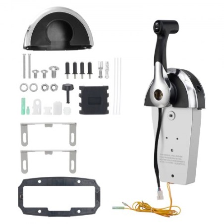 Outboard Throttle Remote Control Box Top-Mounted for Mercury PT 2-Stroke