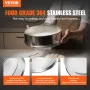 Meliste Fin Mesh Rustfrit stål 10 Mesh Mel Sifter til