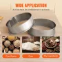 Flour Sieve Fine Mesh, 10 Mesh Flour Sifter, 304 Stainless Steel Fine Mesh Sifter Food-grade, Dia. 12.6" Fine Mesh Strainers for