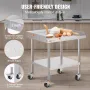 Rustfrit stål Arbejdstabel 24 "X28" Commercial Food Prep Table
