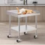 Rustfrit stål Arbejdstabel 24 "X28" Commercial Food Prep Table