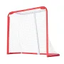Youth Street Hockey Net, Indoor Outdoor Steel Hockey Goal, Portable Lightweight Youth Street + Roller for Kids, Junior Hockey Tr