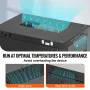 15U Wall Mount Network Server Rack Cabinet kabinet 18 ''