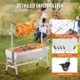Roaster Spit Rotisserie BBQ Grill Gris Lam Kylling Roaster 42W
