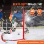 Hockey -mål med backstop og målretter gade udendørs stålhockey