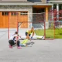 Hockey Goal with Backstop and Targets Street Outdoor Steel Hockey Net 182.9 cm