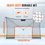 Hockey Goal Backstop Net Street Hockey Sport Target Netting Outdoor 3.7x2.1 m