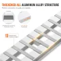 72 "x 15" aluminiumsramper 6000 lbs kapacitetsbelastning ramper