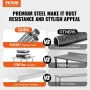 Stainless Steel Food Prep Table Commercial Kitchen Work Table 45.7x121.9 cm
