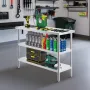 Stainless Steel Food Prep Table Commercial Kitchen Work Table 45.7x121.9 cm